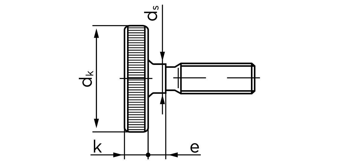 Teknisk tegning af DIN 653